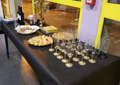 Exteriores del evento de Mediación